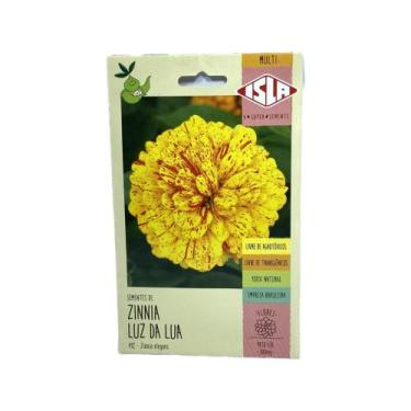 Imagem de Zinnia Luz da Lua - 300mg de sementes - isla