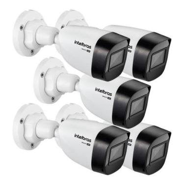 Imagem de KIT 05 CÂMERA BULLET INTELBRAS VHD 1130 B G7 720p 