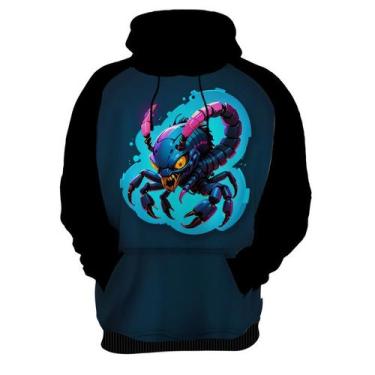 Imagem de Moletom Casaco Blusa Animais Cyberpunk Artropode Escorpião - Enjoy Sho