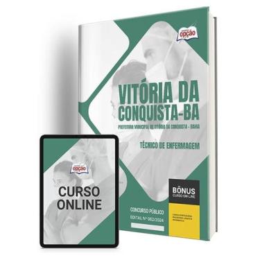 Imagem de Apostila Prefeitura de Vitória da Conquista - BA 2024 - Técnico de Enf