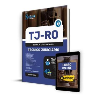 Imagem de Apostila TJ-RO 2024 - Técnico Judiciário