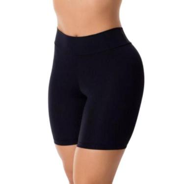 Imagem de Short Anagua Segunda Pele Feminino Cintura Alta Não Marca Conforto Usa