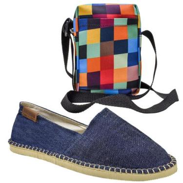 Imagem de Kit Alpargatas Feminino Masculino Bolsa Bag Estilo Carnaval - SNOW, Je