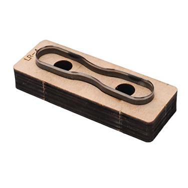 Imagem de Matriz de Corte de Metal de Couro de Liga de Aço, Bordas Limpas, Durável, Ferramenta de Artesanato DIY para Carteiras, Cintos, Papelão, Madeira e Muito Mais, Com Acessórios (LR-4)