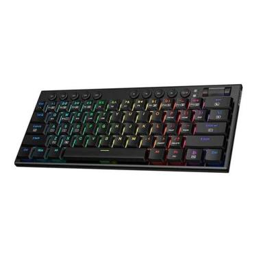 Imagem de Teclado Redragon Horus Mini Pro K632-RGB Switch Red 60%, preto