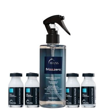 Imagem de Kit TRUSS Frizz Zero Shock Repair Power Care (5 Produtos)