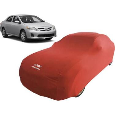Imagem de Capa De Tecido Para Proteção Carro Toyota Corolla Xei Luxo - Mz, Verme