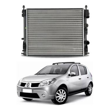 Imagem de Radiador Agua Visconde Sandero 1.0 16v Sem Ar 2007 A 2013