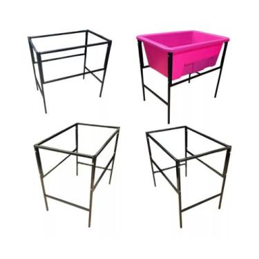 Imagem de Base De Banheira Pet Em Aço Pet Shop De 1 Metro Fixo - Genesis Pet