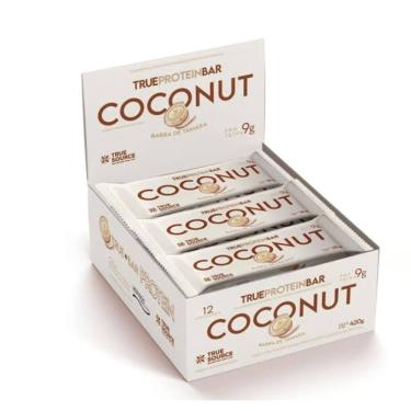 Imagem de True Protein Bar Display (12 unid. 35g) - Coconut