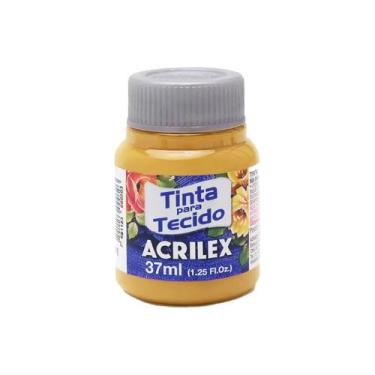 Imagem de Tinta Para Tecido Acrilex Fosca 37ml Escolha a Cor, 573 - OCRE OURO