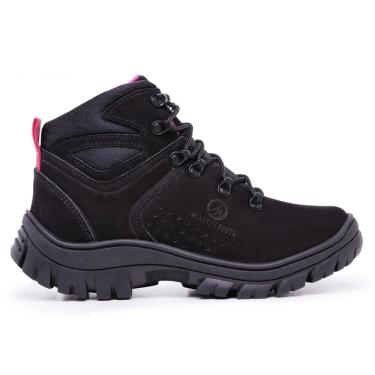 Imagem de Bota Coturno Feminina Adventure Confortável Resistente