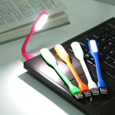 Imagem de Mini Lanterna Luminária Led Usb Portátil Notebook Leitura - NinjaUD