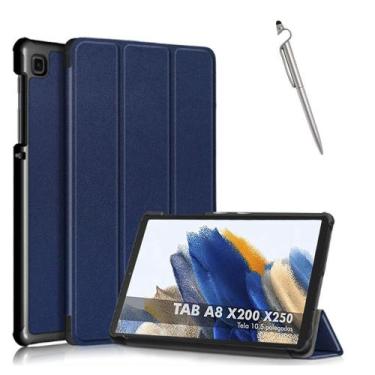 Imagem de Melhor Capa Smart Case Para Tablet A8 X205 +Película +caneta - Duda St