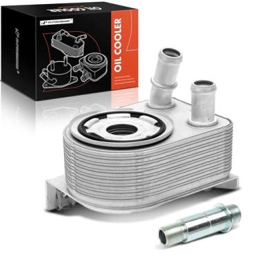 Imagem de A-Premium Refrigerador de óleo do motor compatível com Jeep Cherokee 14-23, Compass 17-22, Renegade 15-20 e Chrysler 200 15-17 e Dodge Dart 13-16 e Fiat 500X 16-18 e Ram ProMaster City 15-21, 2.0L