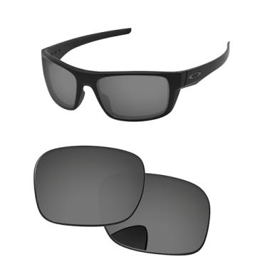 Imagem de PapaViva Lentes de reposição para óculos de sol Oakley Drop Point OO9367 60 mm, Preto cromado, Drop Point