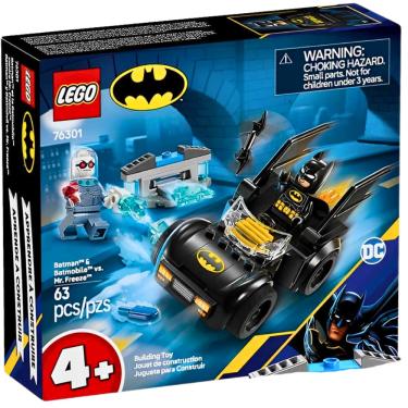 Imagem de Blocos de Montar Lego DC Batman e Batmóvel vs Sr. Frio 76301