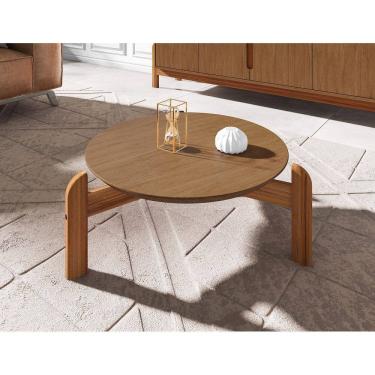 Imagem de Mesa de Centro Lizz Marrom Cedro Casa D