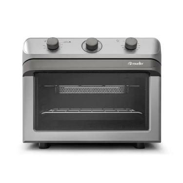 Imagem de Forno Elétrico e Fritadeira Mueller 35 Litros Air Prata MFB35G - 127 Volts