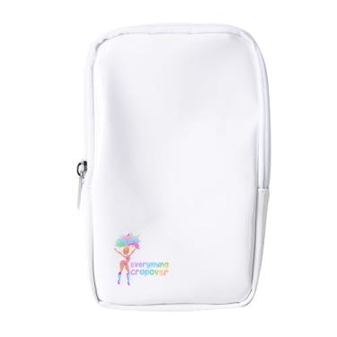 Imagem de Bolsa tiracolo 3 em 1 | Arnês de perna de carnaval para mulheres | Bolsa de cintura holográfica | Rave Leg Pack com fivelas, Branco, One Size, Bolsa de coxa 3 em 1, pochete transversal