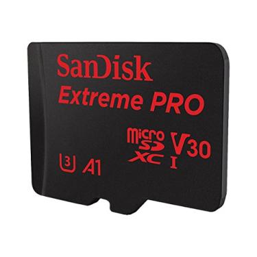 Imagem de SanDisk Adaptador SD Extreme PRO microSDXC para cartão de memória Plus até 100 MB/s, Classe 10, U3, V30, A1-128 GB (D132) (SDSQXCG-128G-GN6MA)
