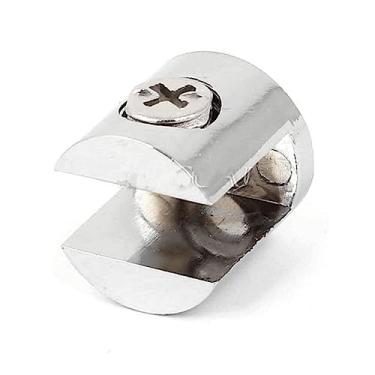 Imagem de YPDJVLTI Suporte de vidro pacote com 4 grampos de clipe de vidro com suportes de vidro ajustável braçadeira de piso de vidro prata cerca de piscina balaustrada luminárias mais confiáveis