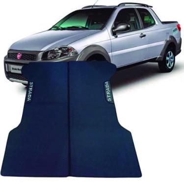 Imagem de Tapete caçamba strada working cabine dupla emborrachado 14 15 16 17 18