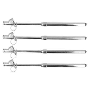 Imagem de 4 Pçs Cabeça Dupla Medidor de Pressão Dos Pneus Ferramenta de Medição de Pressão Dos Pneus para Carro, Caminhão, Rv, Motocicleta e Bicicleta