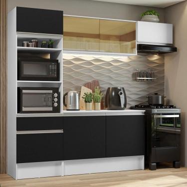 Imagem de Cozinha Completa Diamante com Armário Balcão e Tampo Madesa