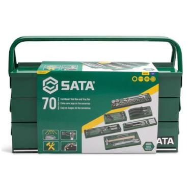 Imagem de Caixa Com Jogo De Ferramentas 70 Peças ST95104A70 Sata - APEX - SATA