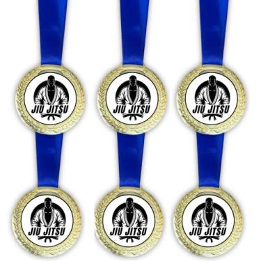 Imagem de Kit com 100 Medalhas, Medalha Personalizada para Premiação Esportiva, 