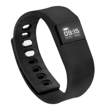 Imagem de Pulseira Esportiva DL RX254PRE E-Fit A1 Multifunções Bluetooth Preta