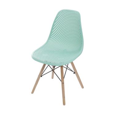 Imagem de Cadeira Eames Furadinha - Verde Tiffany