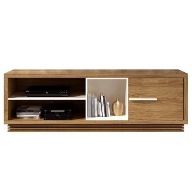 Imagem de Rack 1 Porta Para Tv 42 Polegadas Ra2002 Natural Off White Tecno Mobili Natural Off White