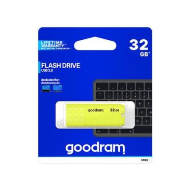 Imagem de Pen Drive UME2 Amarelo USB 2.0 32GB GOODRAM