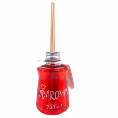 Imagem de Aromatizador com Varetas Vidaromas 240ml Morango - Artlimp