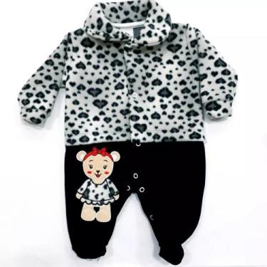 Imagem de Macacão bebe animal Print Soft - Baby Bee, Preto, P