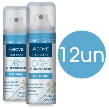 Imagem de Shampoo Seco Neutral Above Pocket 50ml 12 unidades, Unica, Unico