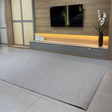 Imagem de Tapete Trellas Sérvia 2,00x3,00 – Sofisticação em Algodão e Poliéster com Relevos, Ideal para Salas e Ambientes Contemporâneos de Alto Padrão