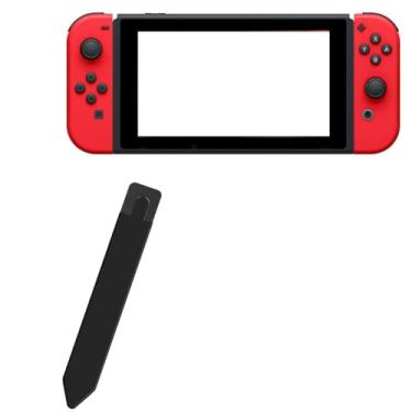 Imagem de BoxWave Bolsa Stylus compatível com Nintendo Switch – Stylus PortaPouch, suporte de caneta portador portátil autoadesivo para Nintendo Switch – Preto Jet