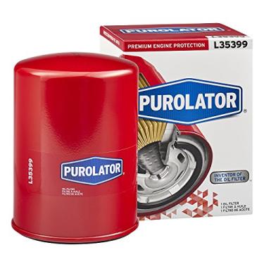 Imagem de Purolator Filtro de óleo giratório com proteção premium do motor L35399 compatível com Chevrolet Silverado 2500 HD, Silverado 3500 HD, Silverado 3500, GMC Sierra 2500 HD e Sierra 3500 HD