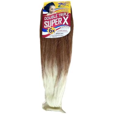 Imagem de Jumbo Jumbão Super X 400g Cabelo Sintético Para Tranças Box Braid Cor T30/613