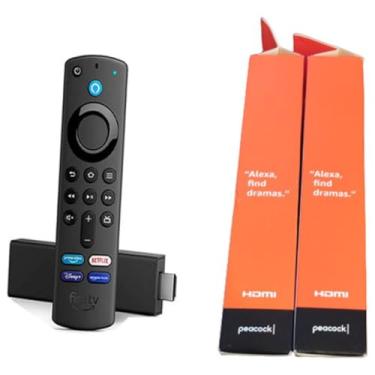 Imagem de Dispositivo Stick TV 4K com Wi‑Fi 6 e Comando de Voz, Suporte a Android TV, Chromecast e Apps de Streaming – Original
