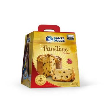 Imagem de Panetone Santa Dulce de frutas 400g Kit com 2 UND - Dulce Natura, 400g