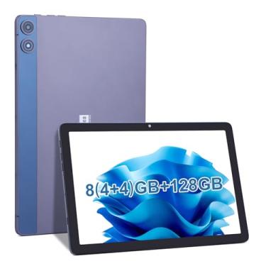 Imagem de Tablet Android de 10,1 polegadas, tablet PC de 1ª geração, 8 GB de RAM, 128 GB de ROM, tela IPS HD com proteção ocular, bateria de longa duração, 5 MP, câmera dupla de 13 MP, tablet WiFi para adultos