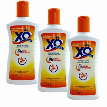 Imagem de KIT 3 Repelente Xo Inseto loção 200ml Cimed