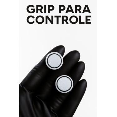 Imagem de Kit com 2 Grips de Silicone para Analógico, Compatível com PS3, PS4, PS5, Xbox, Wii, Switch, Cores Sortidas (KIT ALBINO)