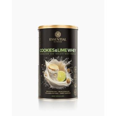 Imagem de Cookies e Lime Whey lata (405g) - Sabor: Torta de Limão - Essential Nu