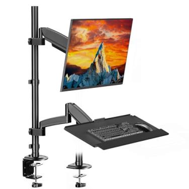 Imagem de Suporte de mesa para monitor sentado para telas de 17 a 32 polegadas