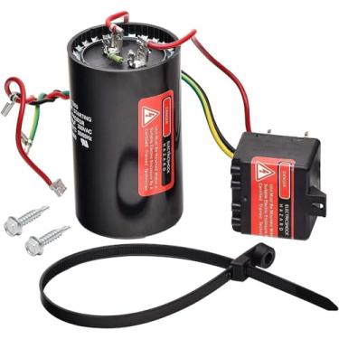 Imagem de Long Term Substitua CSRU2 Compressor Saver Hard Start ZRUB Capacitor Trabalho em Unidades 3 1/2 a 5 toneladas Kit de Arranque Rígido para Ar Condicionado